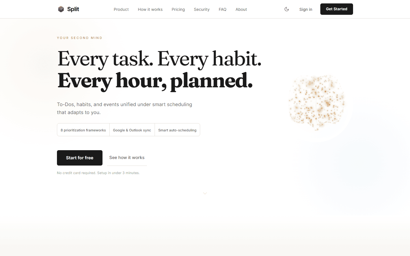 Split — AI Scheduling App cover screenshot